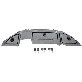 Dr.Acces Club Car Precedent Dashboard with Locks for Precedent Golf Cart Models-Carbon Fiber Finish