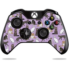 MightySkins Skin Compatible with Microsoft Xbox One or One S Controller - Cat Chaos | Protective, Durable, and Unique Vinyl wrap Cover | Easy to Apply, Remove, and Change Styles | Made in The USA