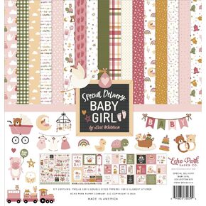 Echo Park Paper Special Delivery Baby Girl Collection Kit