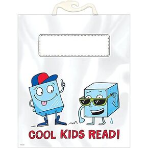 Creative Teaching Press Cool Kids Read Book Buddy Bag Classroom Organizer, 10.5 x 12.5 (Pack of 6) (8539)
