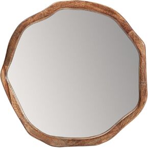 مرآة هابيتات بروستر هوم فاشونز من خشب إيماني مقاس 24 بوصة in Kuwait