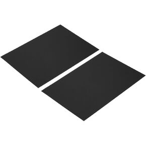 YOKIVE 2Pcs Photography Cardboard Reflector, Light Board Diffuser Background | for Product Studio Photo Shooting (Black, 12"x8")