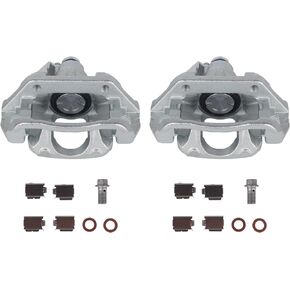 PAROD 18B5299 18B5298 Rear Disc Brake Caliper with Bracket Fit for 2011-2014 Ford Edge, 2011-2015 Lincoln MKX