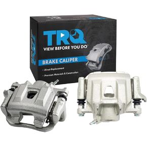 TRQ New Rear Brake Caliper Assembly w/Bracket & Hardware Pair for Toyota Sienna