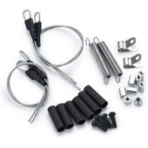 RCLions 1set Steel Limb Riser Cable Steel Rope for Axial SCX6 1/6th RC Crawler Car Upgrades
