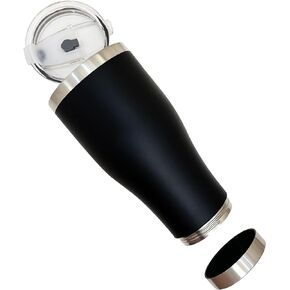 Diversion Safe Coffee Tumbler Stainless Steel Material Mug with Color Coating Bottom Compartment Storage for Cash,Driver's license, Credit Cards, Keys (Dark green)