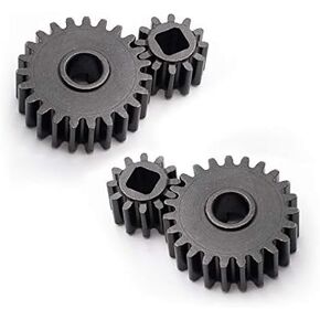 KYX Racing Hardened Steel 32P Portal Gear Set 23T/12T 2pcs Upgrades Accessories for RC Crawler Car Axial SCX10 III AXI03007 Capra Unlimited Trail Buggy UTB