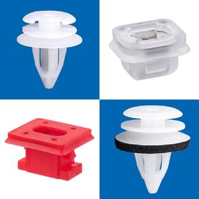 OAUTOO 80pcs Interior Trim Insert Grommet & Door Panel Clips for BMW 3 Series E46, E46 M3