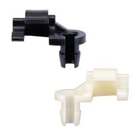 OAUTOO 10 Sets 1/4" Hole, 5/32" Rod Size Door Lock Rod End Clips fits for AMC Chrysler GM Ford