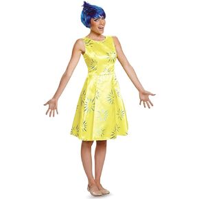 Disguise Deluxe Adult Inside Out Joy Costume