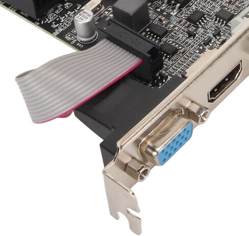 GT610 1G 1GB DDR3 Graphics Card, 810/1800MHz Desktop Video Card with Cooling Fan, PCI Card Graphics Card with PCI Express X16 2.0, , DVI, VGA Interface in Saudi Arabia