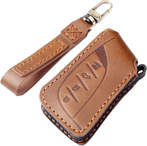 EASYANT Leather Car Key Fob Cover for 2021-2023 Lexus ES RX Compatible with New Lexus LS NX Key Shell Case Black in Saudi Arabia