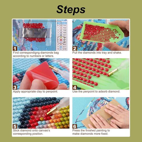 pffngpen الماس الفن مجموعات الرسم للبالغين، diy زهرة الورد الماس الفن مجموعات للمبتدئين 5d جولة الحفر الكامل القط الماس الفن للمنزل جدار ديكور الهدايا الحرفية 12x16 بوصة in Kuwait