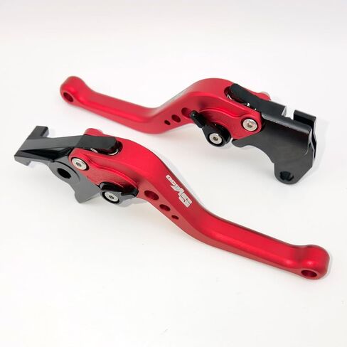 استبدال CNC دقيق لسوزوكي SV650 SV650S SV 650 1999-2022 ملحقات الدراجات النارية قابلة للتعديل قابلة للطي وقابلة للتمديد (SV650/X 2016-2023، أسود) in Saudi Arabia