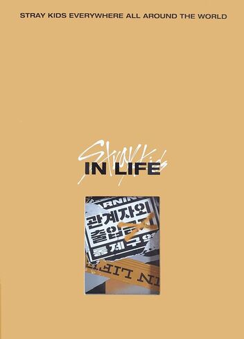 STRAY KIDS: IN LIFE [الإصدار القياسي] (النوع B) القرص المضغوط الأول لألبوم إعادة التعبئة + صندوق التغليف + كتاب الصور + بطاقات الصور الفوتوغرافية + بطاقة بريدية + (4 بطاقات صور إضافية + بطاقة صور مزدوجة الجوانب + مرآة جيب) in Saudi Arabia