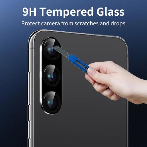 【3 Pack】 Camera Lens Protector for Samsung Galaxy A15 5G, Tempered Glass Camera Protector Back Lens Cover, Ultra HD, 9H Hardness, Anti-Scratch, Case Friendly [No Affect on Night Shots] in Kuwait