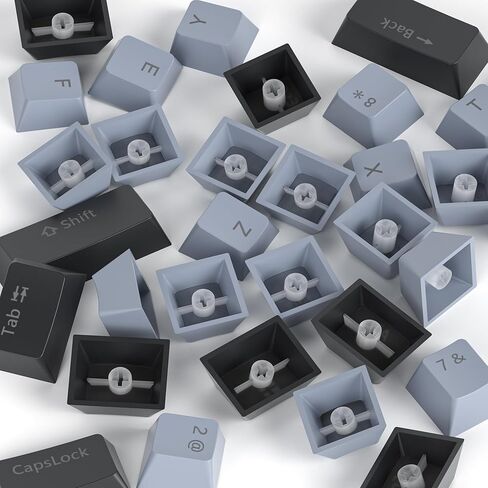 Guffercty kred 61-Key PBT Cherry Profile Keycaps 60 Percent Dye-sub with 6.25U Space Bar for Cherry MX Switch for 60% Mechanical Gaming Keyboard, Only Keycaps (72-key Botanical) in Saudi Arabia
