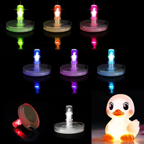 Light Up Duck Plugs, Led Light Duck Plug Holder,16 Luminous Modes On-Off Control Led Lamp Rubber Duck Mount, Duck Holder Mount for Car Lover Car LED Lights Christmas (Excluding Rubber Duck) (2PCS) in Saudi Arabia