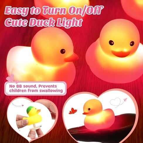 Light Up Duck Plugs, Led Light Duck Plug Holder,16 Luminous Modes On-Off Control Led Lamp Rubber Duck Mount, Duck Holder Mount for Car Lover Car LED Lights Christmas (Excluding Rubber Duck) (2PCS) in Saudi Arabia
