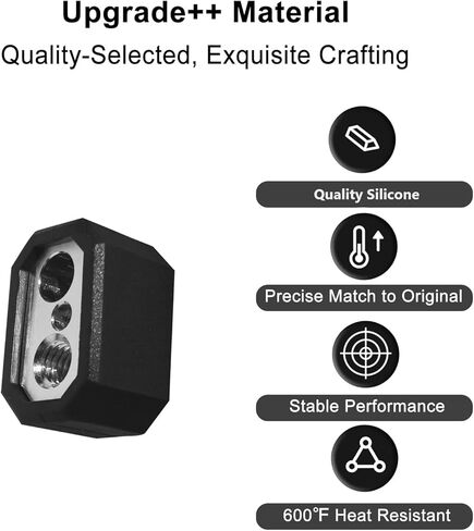 جورب سيليكون Prusa MK4، غطاء جورب عالي الجودة لكتلة فوهة سخان Prusa Hot End، غطاء رأس طباعة فوهة Hotend Prusa المعزولة (4) in Kuwait