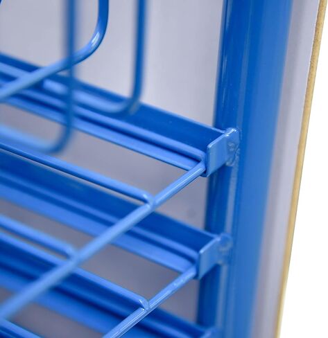 Angeles Mobile Drying Rack for Classroom, Rolling Art Cart Organizer for Kids, Multi-Purpose, Blue in Saudi Arabia