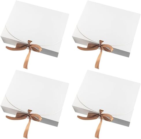 ccHuDE 12 Pcs 11.5 x 11.5 x 5cm Paper Gift Boxes Small Present Cases Party Favor Box Wedding Treat Boxes Gift Packaging Case with Lids for Halloween Christmas Black in Saudi Arabia