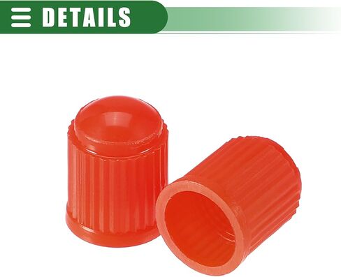 Motoforti Universal Tire Valve Stem Caps Valve Stem Covers for Car SUV Bike Trucks Motorcycles, 12mm, Plastic, Green, 30pcs in Kuwait