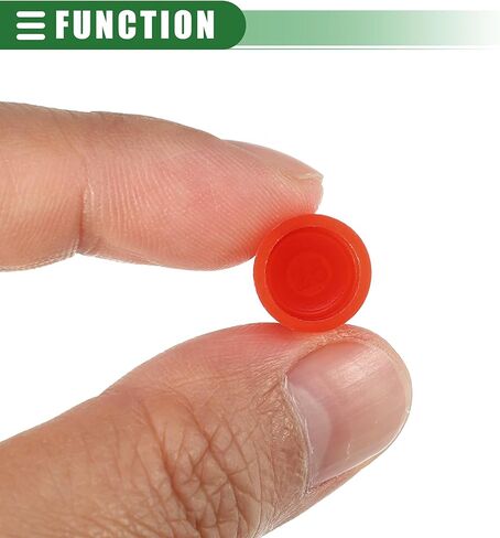 Motoforti Universal Tire Valve Stem Caps Valve Stem Covers for Car SUV Bike Trucks Motorcycles, 12mm, Plastic, Green, 30pcs in Kuwait