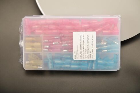 110pcs Heat Shrink Bullet Wire Connectors Kit, Waterproof Bullet Connectors, Bullet Terminals Wire Connectors Female & Male Wire Crimp Connectors, Marine Grade Bullet Connectors in Saudi Arabia
