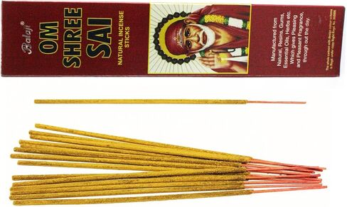 Balaji Chandan Pure Mysore Sandal Mild Incense Sticks, (12 Units x 15 Sticks), Brown,11 x 9.7 x 25 cm in Saudi Arabia