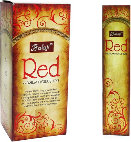 Balaji Chandan Pure Mysore Sandal Mild Incense Sticks, (12 Units x 15 Sticks), Brown,11 x 9.7 x 25 cm in Saudi Arabia