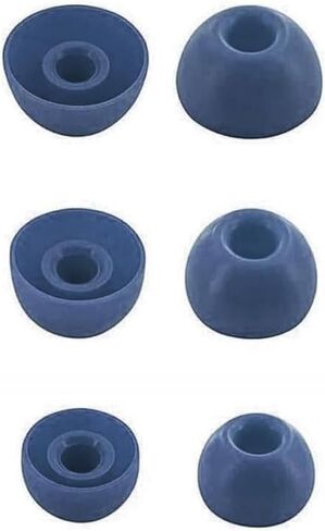 BLUEWALL Eartips Compatible with Beats Fit Pro Earbuds, S/M/L 3 Sizes Soft Silicone Earbuds Tips Replacement Eartips Compatible with Beats Fit Pro 6 Pairs Black in Saudi Arabia
