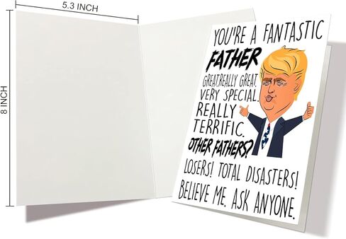 Bonus Dad Fathers Day Card, Dad Birthday Gifts From Stepdaughter Stepson, Fathers Day Card for Stepdad, Thanks For Putting Up With My Mom Card in Saudi Arabia