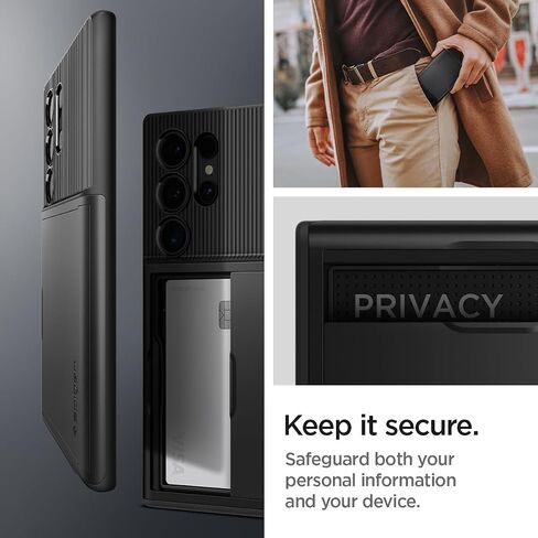 Spigen Slim Armor CS Designed for Galaxy S24 Ultra Case (2024) [Military-Grade Protection] - Abyss Green in Saudi Arabia