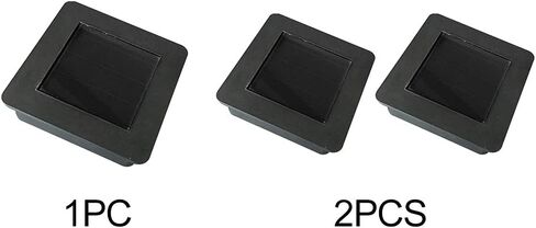 Solar Light Replacement Top Panel,Square Solar Panel Top Replacement, Replacement Solar Lantern Lids, Solar Light Battery Parts Battery Box for Outdoor Hanging Table Light(2pcs) in Saudi Arabia