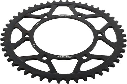 Supersprox RFE-210-50-BLK Rear Steel Sprocket Black Compatible With/Replacement For Honda CR 125 R 1979-2007, 100 YB 18, CRF 230 L 2008 2009 in Saudi Arabia