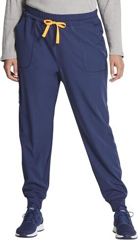 ديكييز Dynamix للنساء سكرب بانت متوسط ​​الارتفاع Jogger DK234، S، Navy in Saudi Arabia