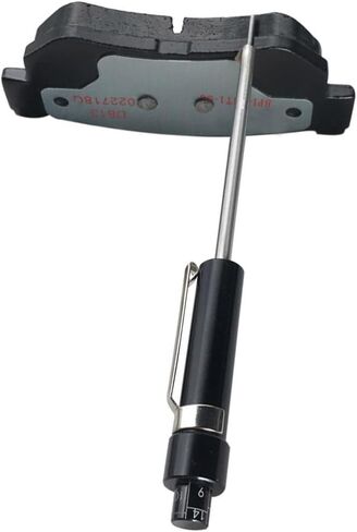 FAVOMOTO 3 قطع مقياس لوحة الفرامل أدوات الفرامل أداة السيارة مقياس عمق مداس الشاحنة بطانة فرامل الشاحنة قياس سمك لوحة الفرامل قياس حذاء الفرامل قياس لوحة الفرامل قياس سمك لوحة الفرامل قلم كشف لوحة الفرامل in Kuwait