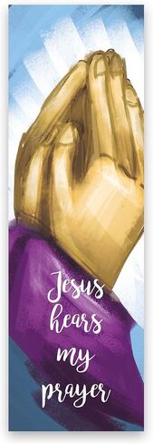 Cast Your Cares on God, 1 Peter 5:7, Bulk Pack of 25 Christian Bookmarks for Kids, Childrens Bible Verse Book Markers, Sunday School Prizes with Memory Verses, Scripture Gifts for Kids & Youth in Saudi Arabia