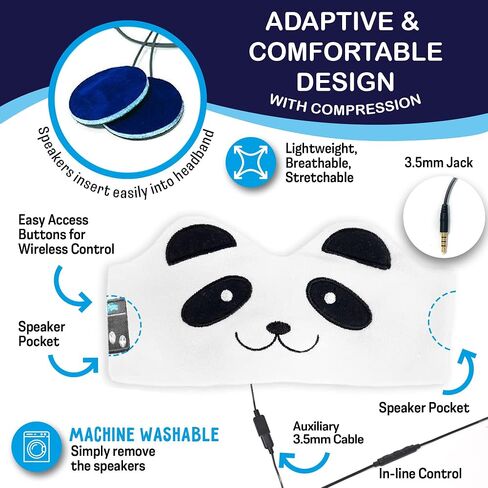 Sensory Headphones for Kids - Autism Sensory Toys, Wireless & Wired Toddler Earphones with Volume Protection, Ideal for Kids with Sensory Issues, Toddlers 3-4, Kids 5-7 - Fox in Saudi Arabia