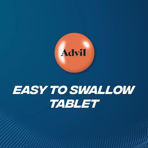 Advil Pain Reliever and Fever Reducer, Pain Relief Medicine with Ibuprofen 200mg for Joint Pain, Muscle Ache and Minor Arthritis Pain Relief - 200 Coated Tablets with Easy Open Arthritis Cap in Saudi Arabia