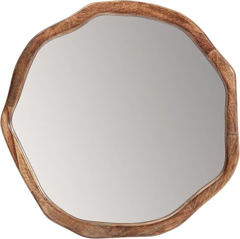 مرآة هابيتات بروستر هوم فاشونز من خشب إيماني مقاس 24 بوصة in Kuwait