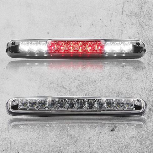 High Mount 3rd Stop Light Assemblies, Compatible with 2007-2013 Chevy Silverado/GMC Sierra 1500 2500HD 3500HD Third Center Cargo Reverse Rear LED Brake Light Bar Taillight (Chrome) in Saudi Arabia