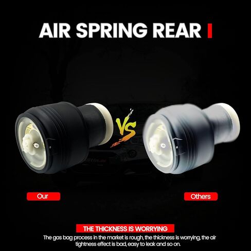 حقيبة زنبركية للتعليق الهوائي الخلفي من VIGOR متوافقة مع سيارة BMW X5 E70 وX6 E71/E72 الهجينة، رقم OEM 37126790078، 37126790080 in Kuwait