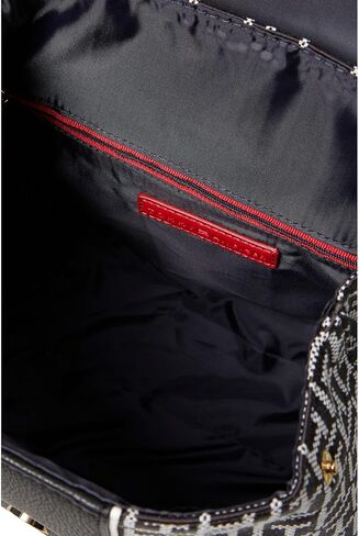 Tommy Hilfiger Chloe II Flap Backpack, Navy/White in Saudi Arabia