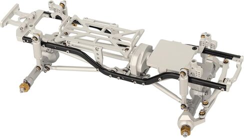 Metal Chassis Frame Side Rails Left and Right for 1/24 Axial SCX24 AXI90081 Deadbolt JLU C10 Bronco Gladiator RC Crawler Upgrade Part,2PCS in Kuwait