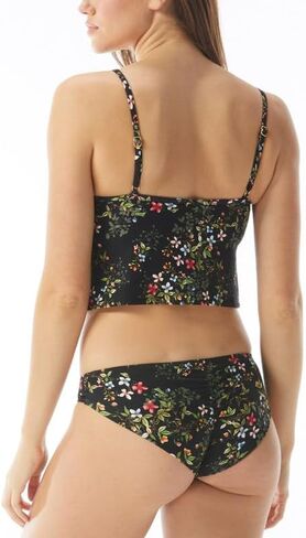 Vince Camuto Women's Printed Shirred Cheeky Bikini Bottoms in Saudi Arabia