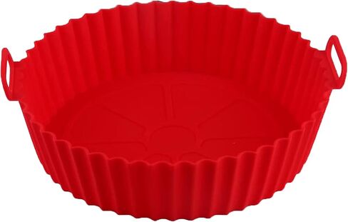 Air Fryer Liners Disposable 6.5 IN,100PCS Round Non-Stick Parchment Paper Parchment Paper for 3-5QT Air Fryer Roasting Microwave Basket in Saudi Arabia