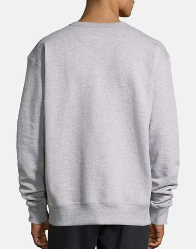 Champion Men's Powerblend Fleece Crew, Left Chest Script in Saudi Arabia