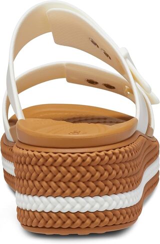 Crocs Women's Brooklyn Buckle Low Wedge Sandal in Saudi Arabia
